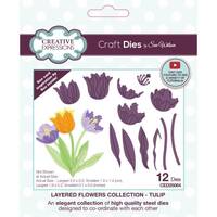 Sue Wilson Dies Layered Flowers Collection - Tulip - CED25064