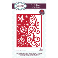 Sue Wilson Dies Festive Collection Snowflakes and Swirls CED3201