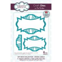 Sue Wilson Dies Art Deco Collection - Grand Labels - CED4479