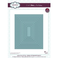 Sue Wilson Dies Noble Double Stitched Rectangles CED5521