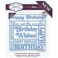 Sue Wilson Dies Boxed Sentiments Birthday Wishes CED7137