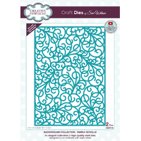 Sue Wilson Dies Background Collection Swirly Scrolls CED7145