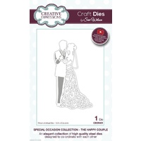 Sue Wilson Dies Special Occasion Bride and Groom The Happy Couple Die CED9401 