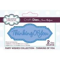Creative Expressions Jamie Rodgers Fairy Wishes Thinking of You Craft Die