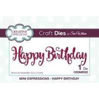 Sue Wilson Dies Mini Expressions Happy Birthday CEDME002