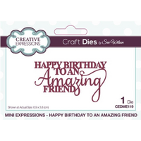 Sue Wilson Dies Mini Expressions To an Amazing Friend CEDME119