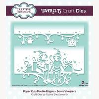 Paper Cuts Collection Die Double Edger Santa's Helpers CEDPC1183