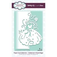 Creative Expressions Paper Cuts Celebrate In Style Edger Craft Die CEDPC1222