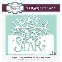 Creative Expressions Paper Cuts You're A Star Edger Craft Die CEDPC1226