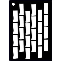 Creative Expressions Mini Stencil Bricked