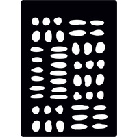 Creative Expressions Mini Stencil Dots & Dashes