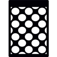 Creative Expressions Mini Stencil Large Polka Dots