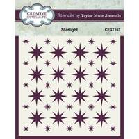 Creative Expressions Starlight Stencil 6 in x 6 in by Taylor Made Journals - CEST163