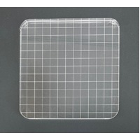 Acrylic Block 12.7cm x 12.7cm (5x5 in) Stamp Block with Grid