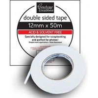 Couture Creations Double-Sided Tape 12mm x 50m Roll