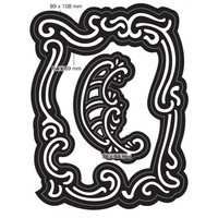 Couture Creations Nesting Dies Paisley Border 