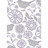 Couture Creations Embossing Folder 5x7 All Occasions Paradise 