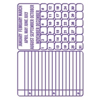 Couture Creations Embossing Folder 5x7 Harmony Collection Project Journal Cards