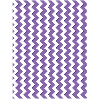 Couture Creations Embossing Folder A2 Harmony Collection Chevrons 