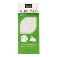 Couture Creations 3D Double-Sided 5mm Foam Mini Dots 360pcs 