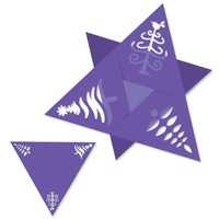 Couture Creations Dies Intricutz Decorations Folding Star 
