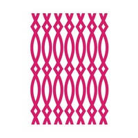 Couture Creations Embossing Folder A2 Elliptic Illusion