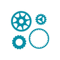 Couture Creations Dies Intricutz Gears 2 