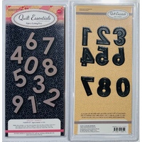 Couture Creations Quilt Essentials Die Applique Numbers