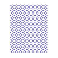 Couture Creations A2 Embossing Folder Chain Link 