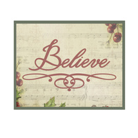 Couture Creations Dies Believe Flourish 