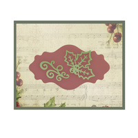 Couture Creations Dies Christmas Label 