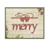 Couture Creations Dies Be Merry 