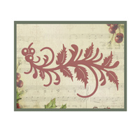 Couture Creations Dies Holly Branch 