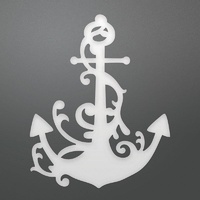 Couture Creations Decorative Die Anchored Flourish