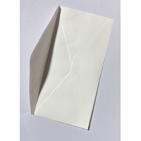 50 Cream Tall Slimline Envelopes 120gsm