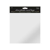 Presentation Clear Self Sealing Bags 6x6 inch 50Pkg