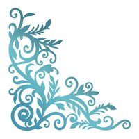 Le Petit Jardin Hotfoil Stamp Corner