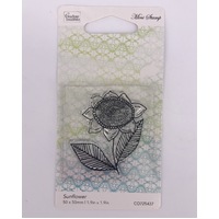 Couture Creations Mini Stamp Le Petit Jardin Sunflower