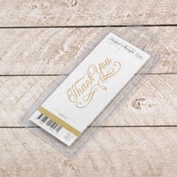 Couture Creations Hotfoil Stamp Thank You Sentiment