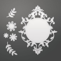 Couture Creations Dies C'est La Vie Collection Flowers & Frame