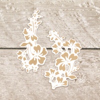 Cut and Foil Die Hotfoil Stamp Lavish Ballroom Sweeping Botanicals
