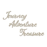 Chipboard Seaside & Me Journey, Adventure, Treasure Set
