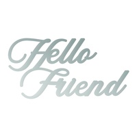 Couture Creations Butterfly Garden Mini Die Hello Friend