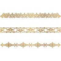 Couture Creations Hotfoil Stamp Gentleman's Emporium Border Set 3pc
