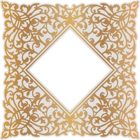Cut and Foil Die Hotfoil Stamp Gentleman's Emporium Ornate Background