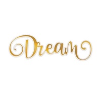 Couture Creations Cut Foil Emboss Dies Delightful Sentiments Dream