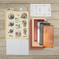 Couture Creations 3D Decoupage Set Its a Mans World Handymen