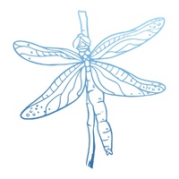 Couture Creations Mini Stamp Sunburnt Country Dragonfly