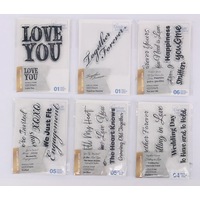 Couture Creations Stamp My Secret Love Collection 22pc