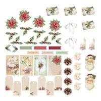 Couture Creations Ephemera Pack 49pc The Gift of Giving
